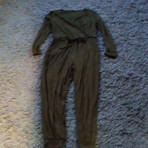 Olive Green Jumpsuit